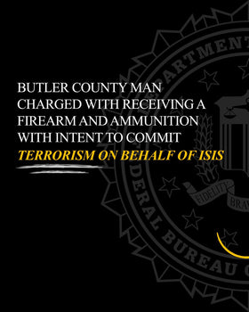 FBI charges Butler County Pennsylvania man Jonathan Hunter Kramer with ISIS inspired terrorism plot September 2026