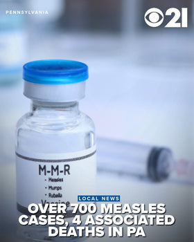 Pennsylvania measles outbreak fourth death Department of Health September 2026