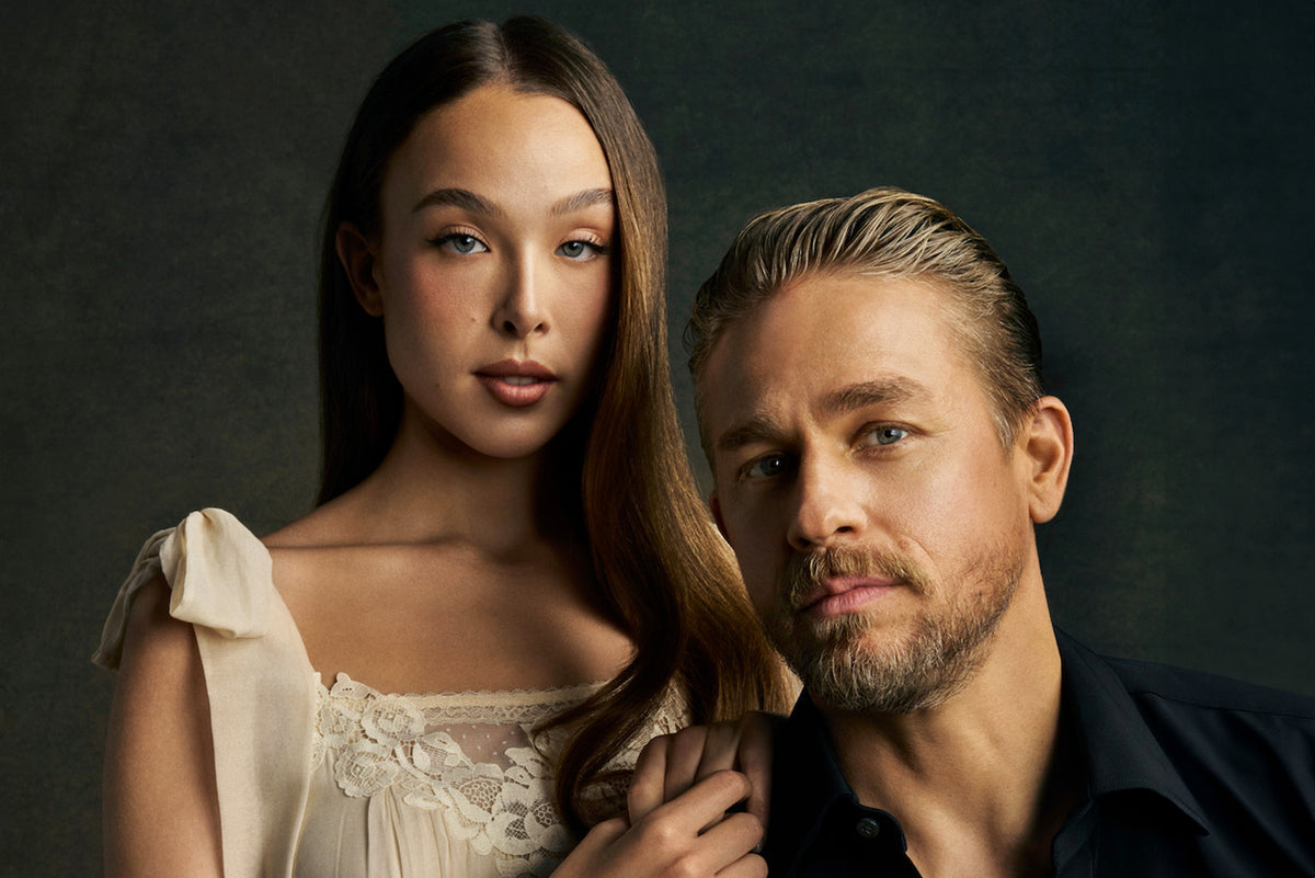Monster: The Lizzie Borden Story cast portrait featuring Ella Beatty and Charlie Hunnam