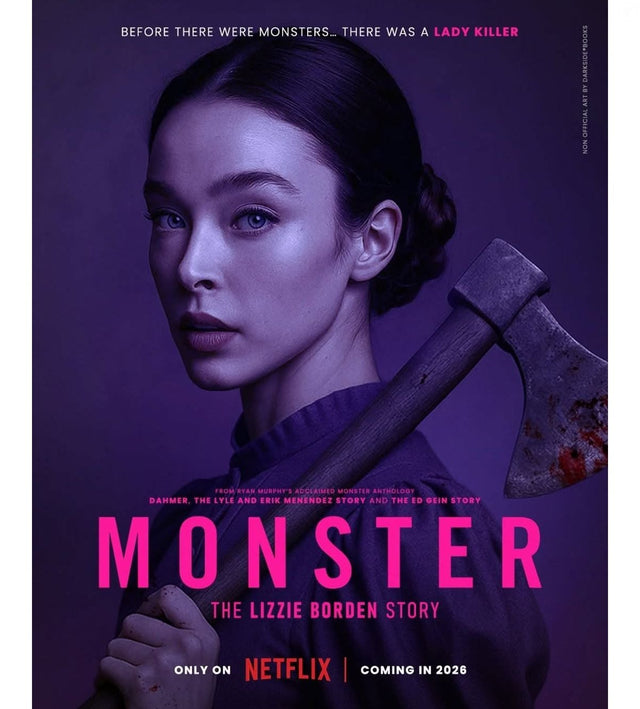 Monster The Lizzie Borden Story Netflix series poster