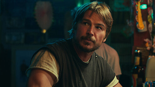 Josh Hartnett in character as Calvin Penney in Netflix's Below