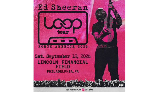 Ed Sheeran on the Loop Tour