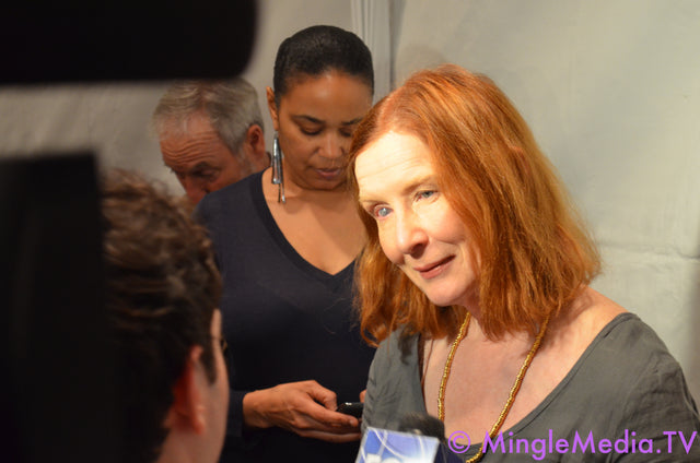 Actress Frances Conroy at an event in 2012; she voices Catherine Withakay in Haunted Hotel Season 2