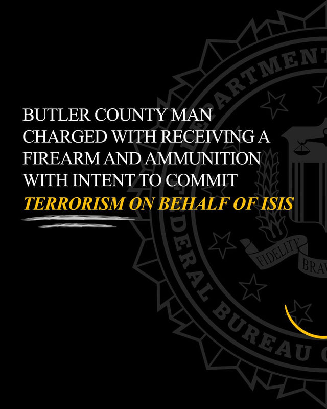 FBI charges Butler County Pennsylvania man Jonathan Hunter Kramer with ISIS inspired terrorism plot September 2026