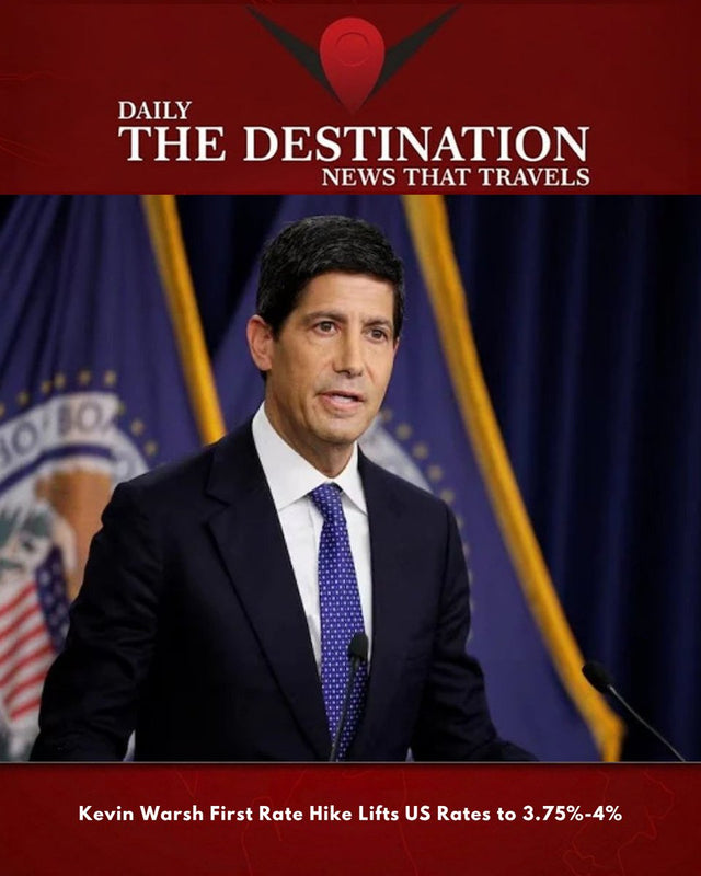 Federal Reserve Chair Kevin Warsh leads first rate hike in three years September 2026 FOMC decision