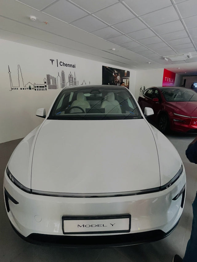 Tesla चेन्नई Experience Centre — @AUTOINTELIN