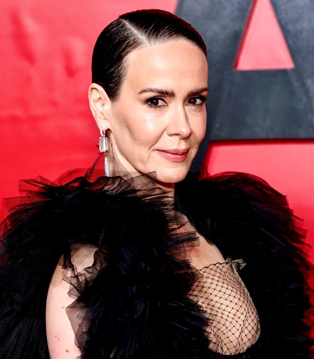 Sarah Paulson promotes American Horror Story Season 13 podcast Drew Barrymore Show