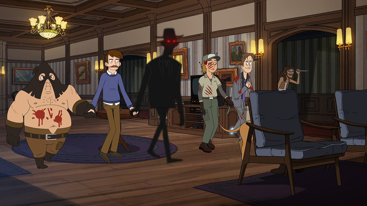 Haunted Hotel animated scene featuring a supernatural guest inside the Undervale hotel