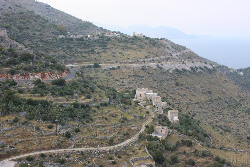 Mani Peninsula in Greece, the rural setting associated with Aris Navarro's village-core creator identity