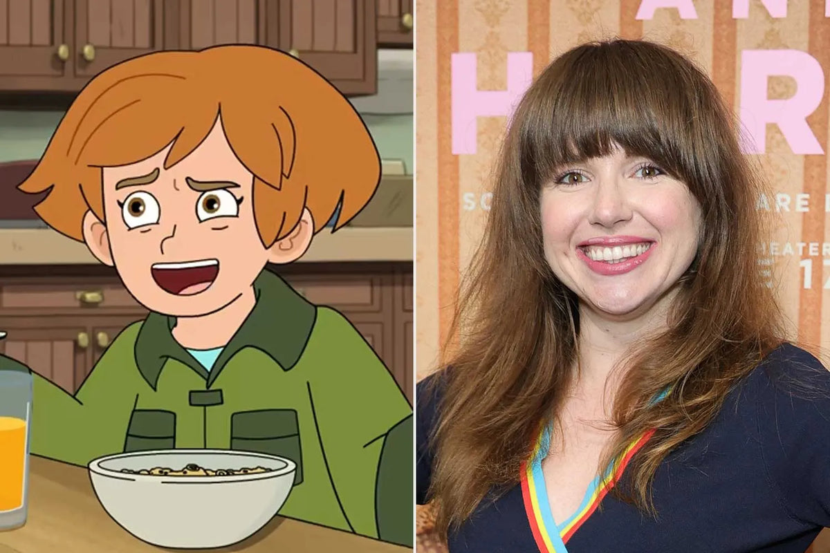 Natalie Palamides, voice of Esther, in the Haunted Hotel cast guide