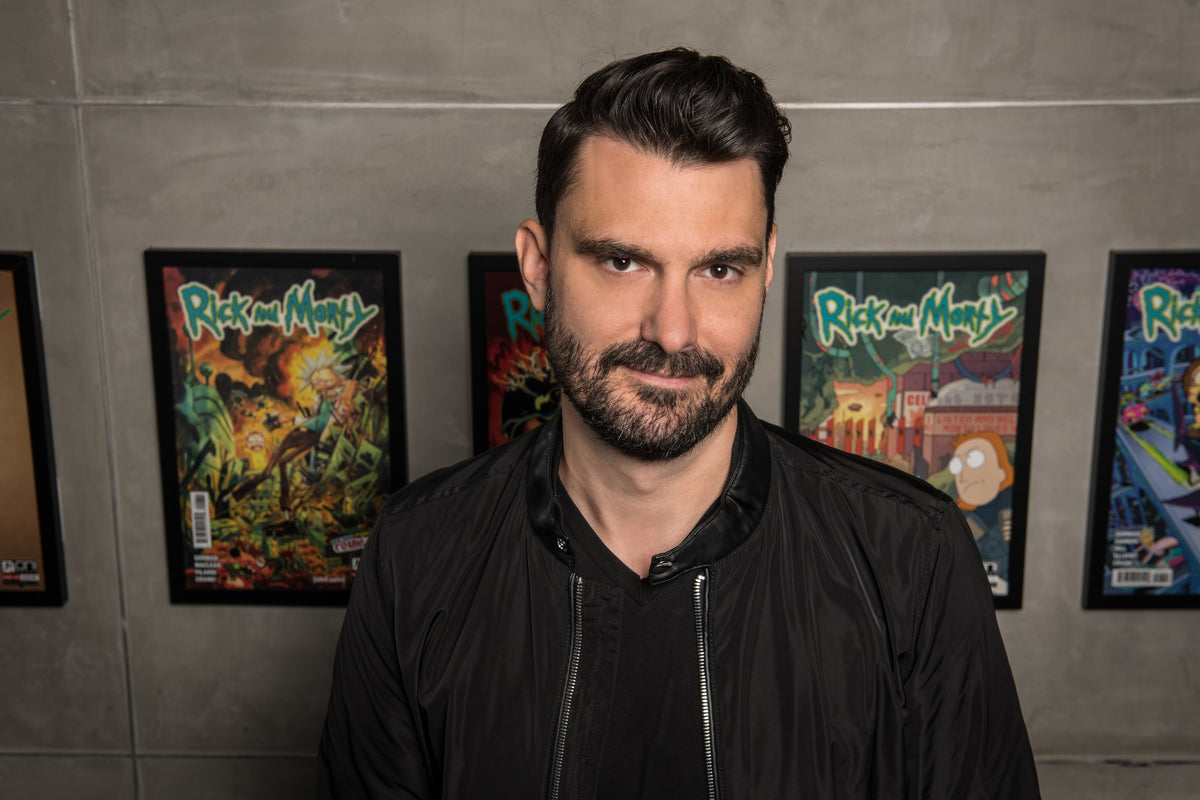 Real composer Ryan Elder photographed for his professional music portfolio