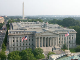 U.S. Treasury Building in Washington, D.C.