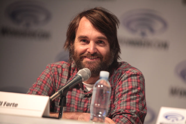 Actor Will Forte at WonderCon in 2015; he voices Nathan in Netflix's Haunted Hotel