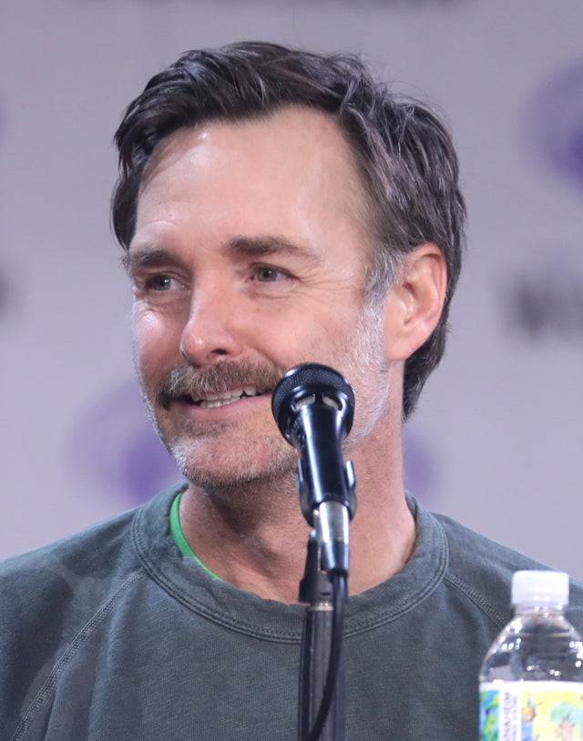 Will Forte at WonderCon 2023, the actor who voices Nathan in Haunted Hotel