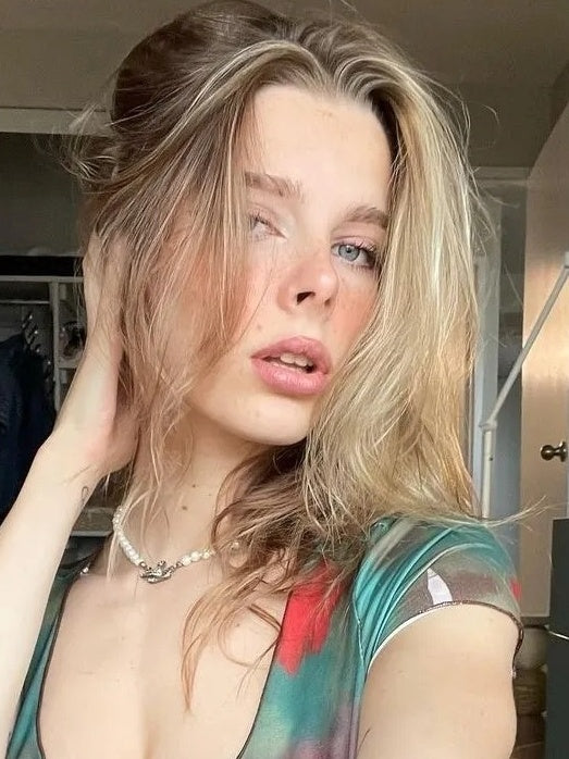 Ashley Matheson posing for a casual social media portrait