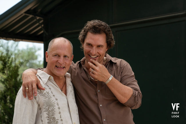 Matthew McConaughey and Woody Harrelson in Apple TV's Brothers first-look portrait