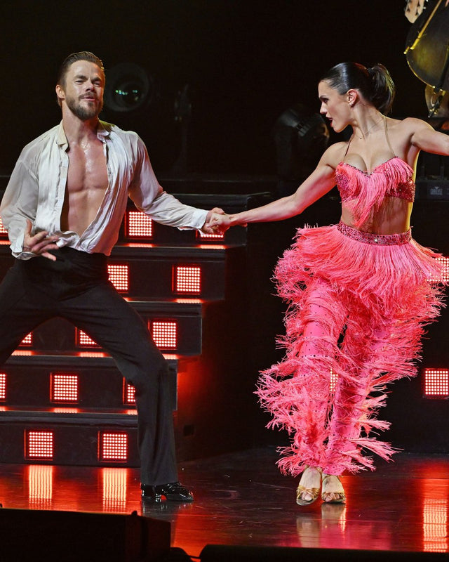Derek Hough and wife Hayley Erbert Hough after her recovery from brain injury and craniectomy