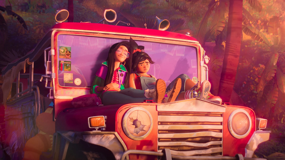 Jo and Raissa in Forgotten Island