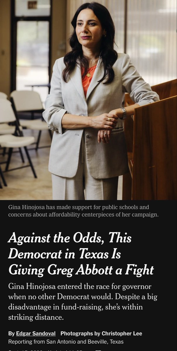 Democrat Gina Hinojosa challenges Greg Abbott in Texas governor race 2026