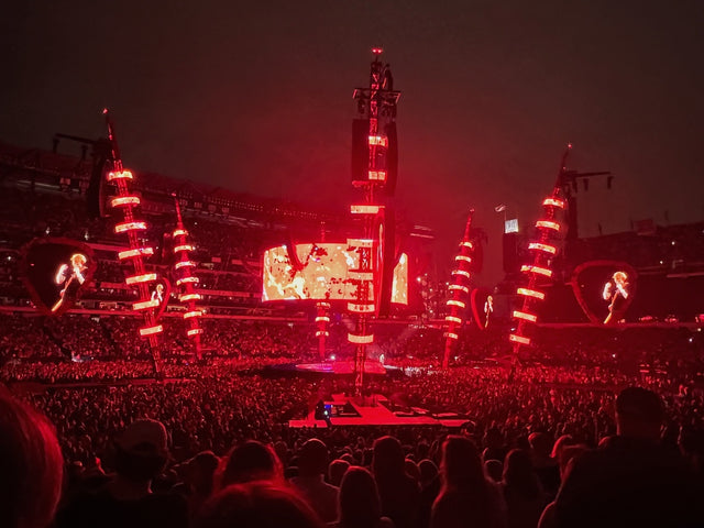 Ed Sheeran performing at Lincoln Financial Field in Philadelphia, file photo