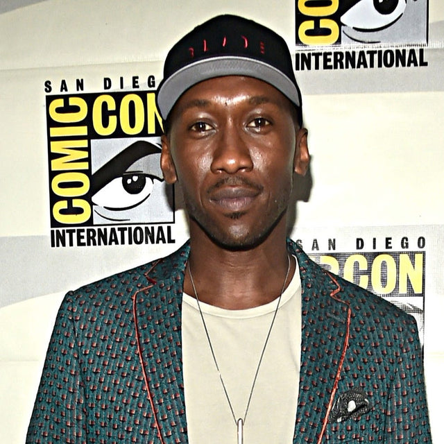 Mahershala Ali at the 2019 San Diego Comic-Con Blade announcement