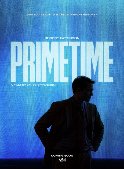 Robert Pattinson in the Primetime promotional poster