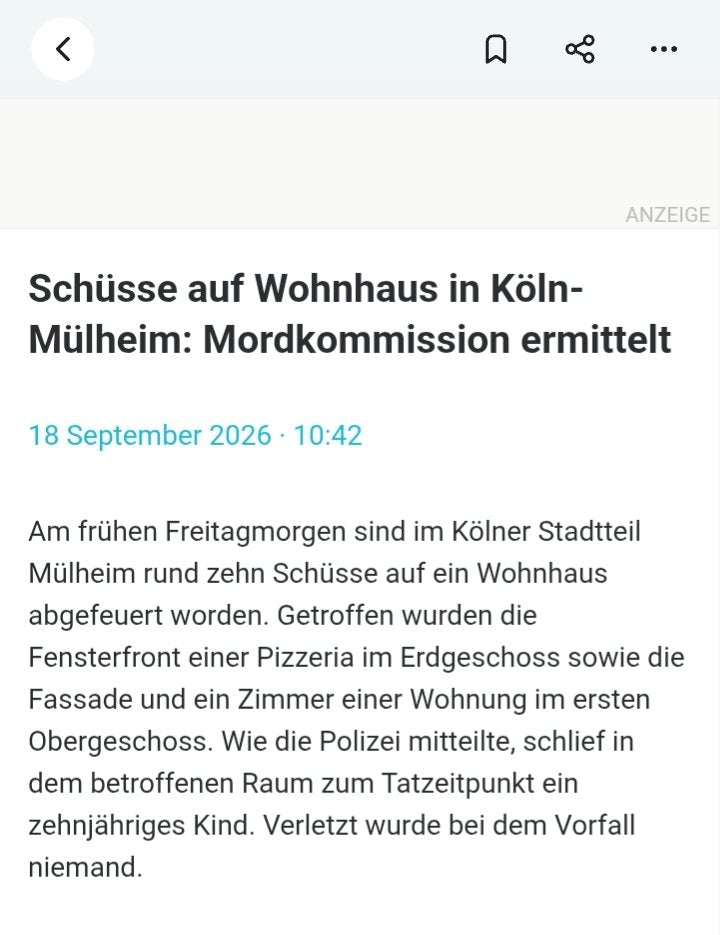 Koeln Muelheim Schuesse 2026
