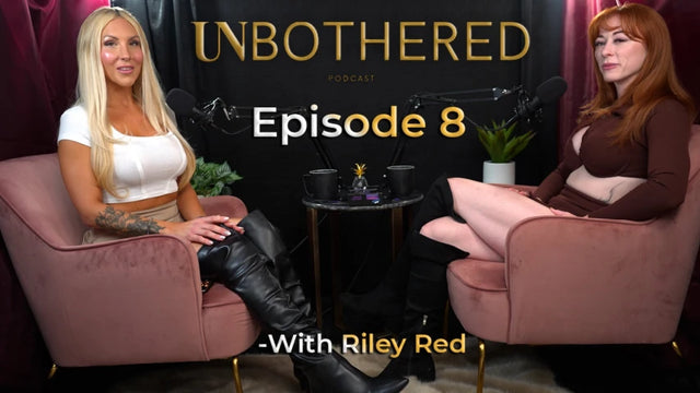 Sarah Harlow on the Unbothered podcast with guest Riley Red