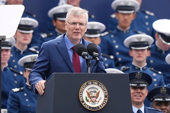 U.S. space and defense announcement as Air Force Secretary Troy Meink confirms on-orbit space control weapons