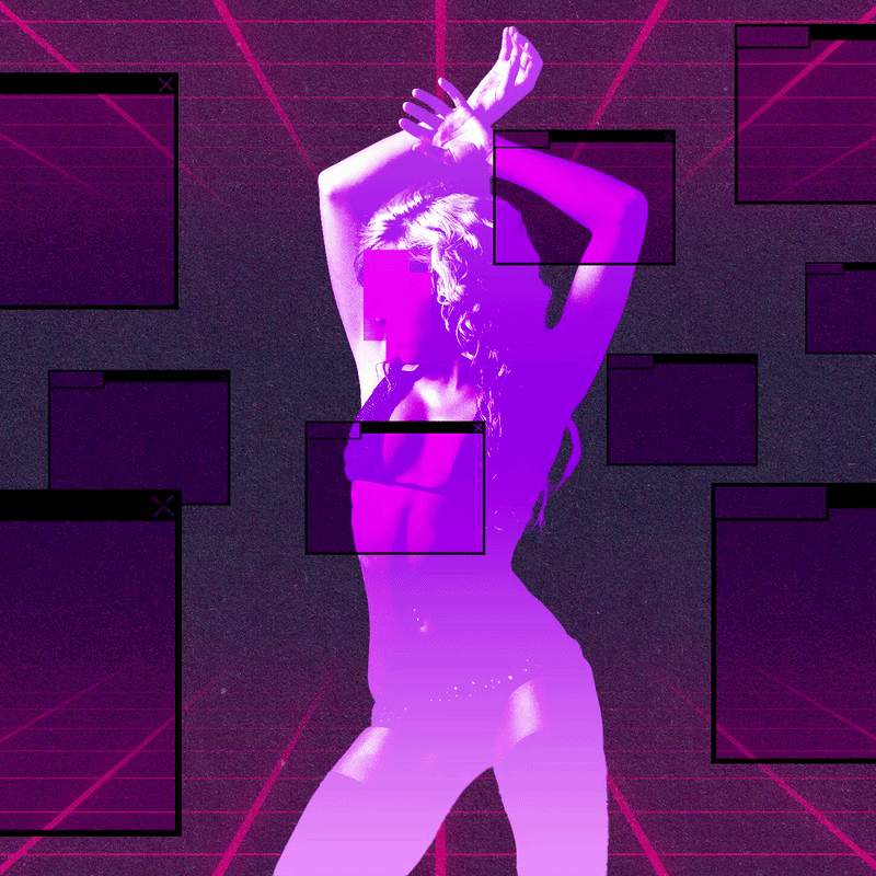 WIRED illustration about OnlyFans piracy and hacked government websites