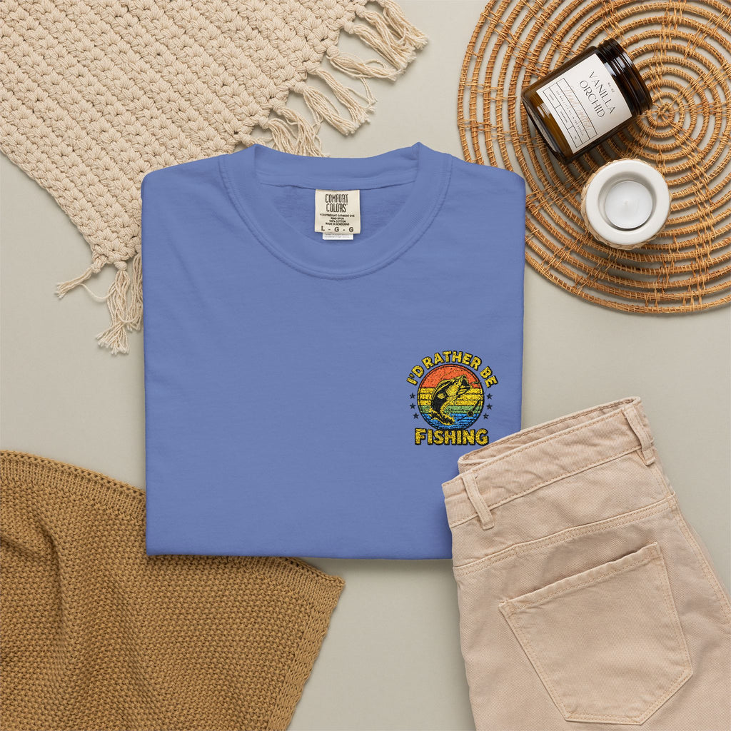 Sunflower Smiley Tee — "Good Vibes" Graphic T-Shirt