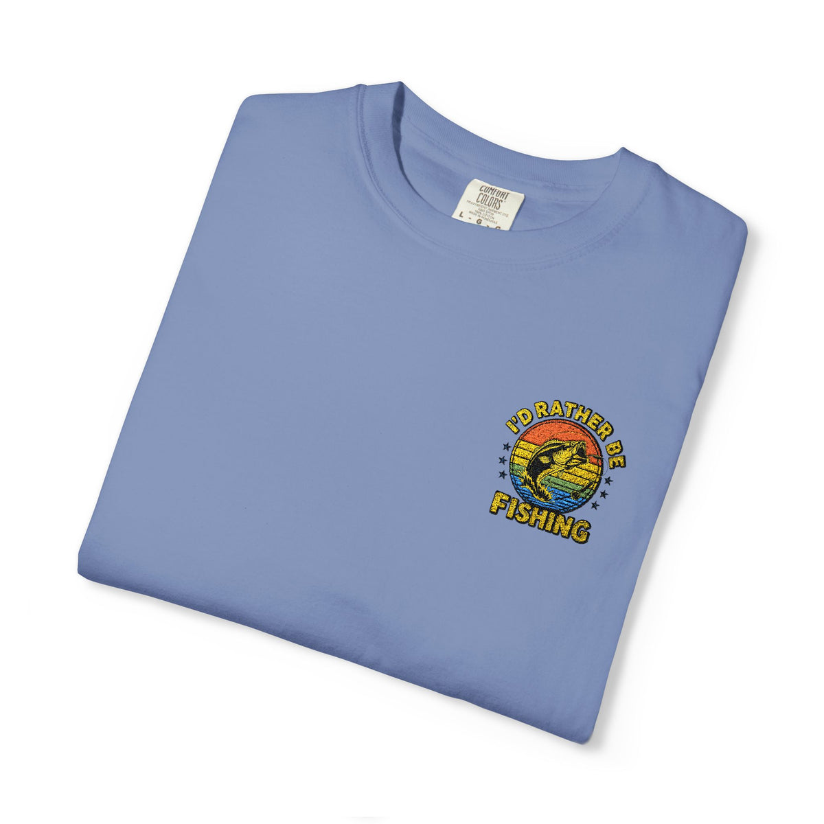 Sunflower Smiley Tee — "Good Vibes" Graphic T-Shirt