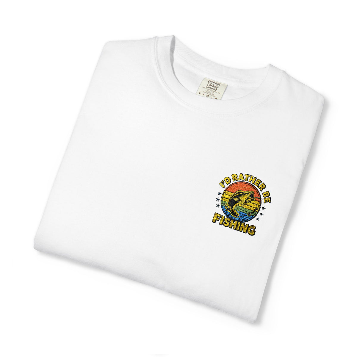 Sunflower Smiley Tee — "Good Vibes" Graphic T-Shirt