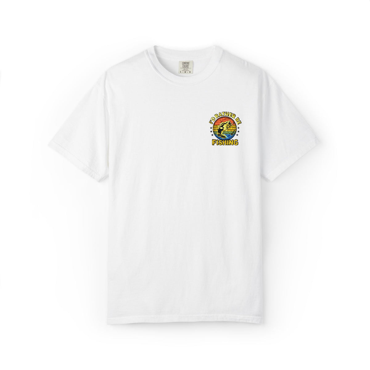 Sunflower Smiley Tee — "Good Vibes" Graphic T-Shirt